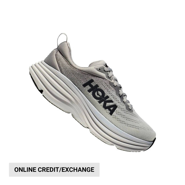 みっきー HOKA Men's Bondi 8 - Sharkskin/Harbor Mist – Lenny's Shoe