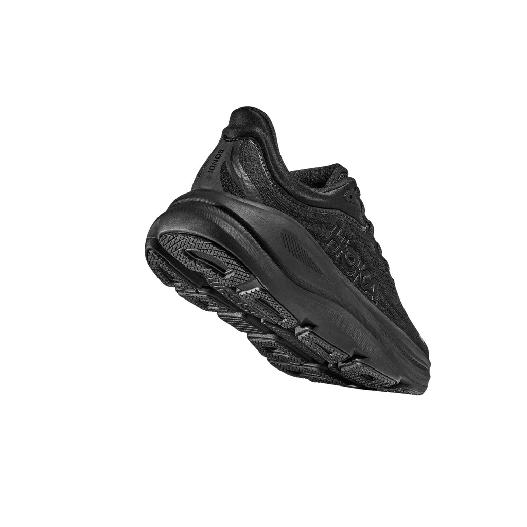 HOKA Men's Bondi 9 Running Shoes - Black/Black - Lenny's Shoe & Apparel