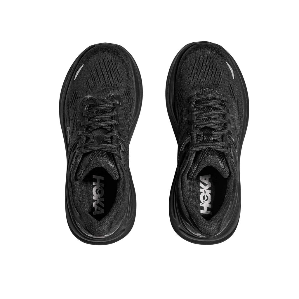 HOKA Men's Bondi 9 Running Shoes - Black/Black - Lenny's Shoe & Apparel