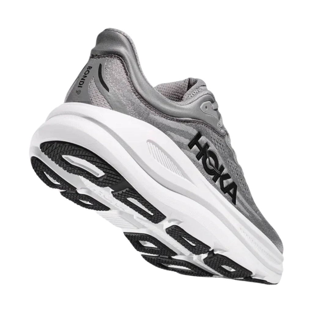 HOKA Men's Bondi 9 Running Shoes - Gal Grey/Stellar Grey - Lenny's Shoe & Apparel