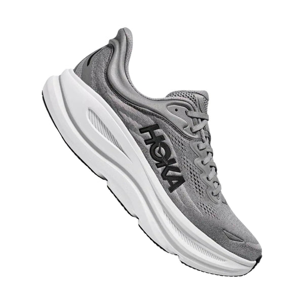HOKA Men's Bondi 9 Running Shoes - Gal Grey/Stellar Grey – Lenny's