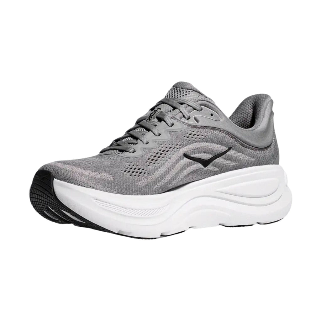 HOKA Men's Bondi 9 Running Shoes - Gal Grey/Stellar Grey - Lenny's Shoe & Apparel