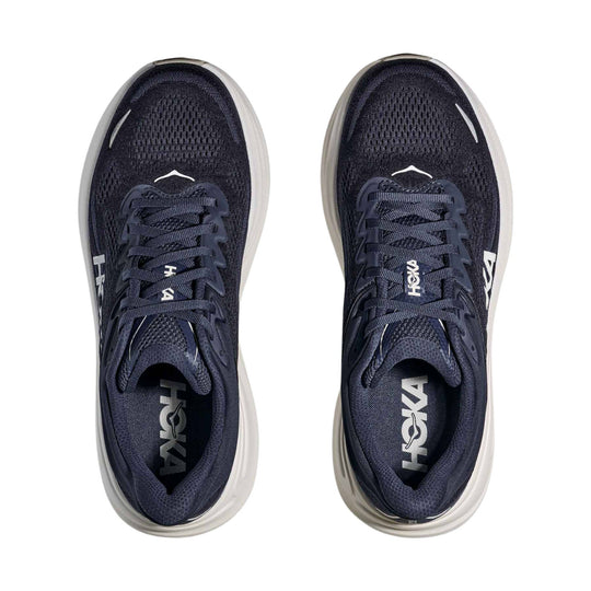 HOKA Men's Bondi 9 Running Shoes - Varsity Navy/White - Lenny's Shoe & Apparel