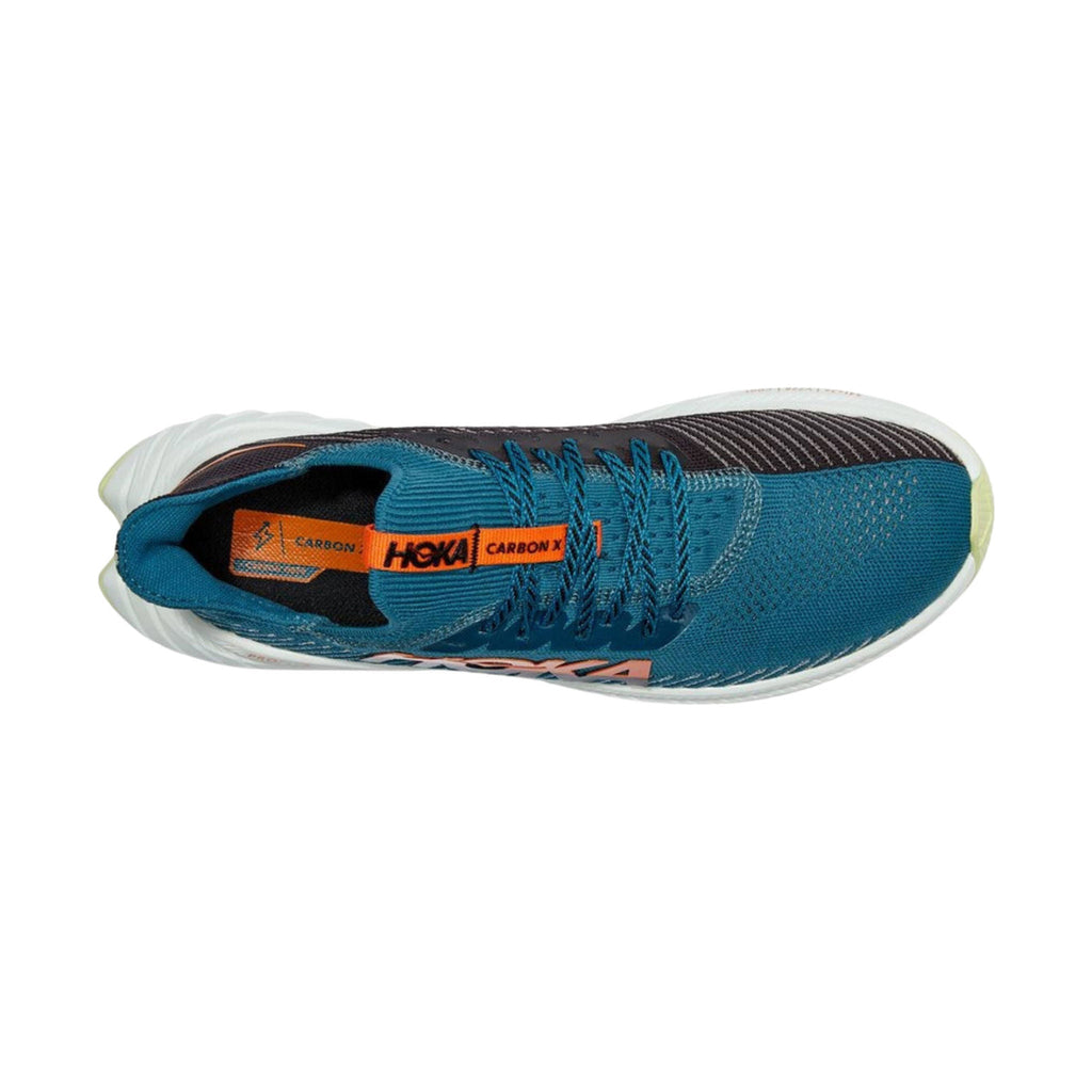 HOKA Men's Carbon X 3 Running Shoes - Blue Coral/ Black - Lenny's Shoe & Apparel