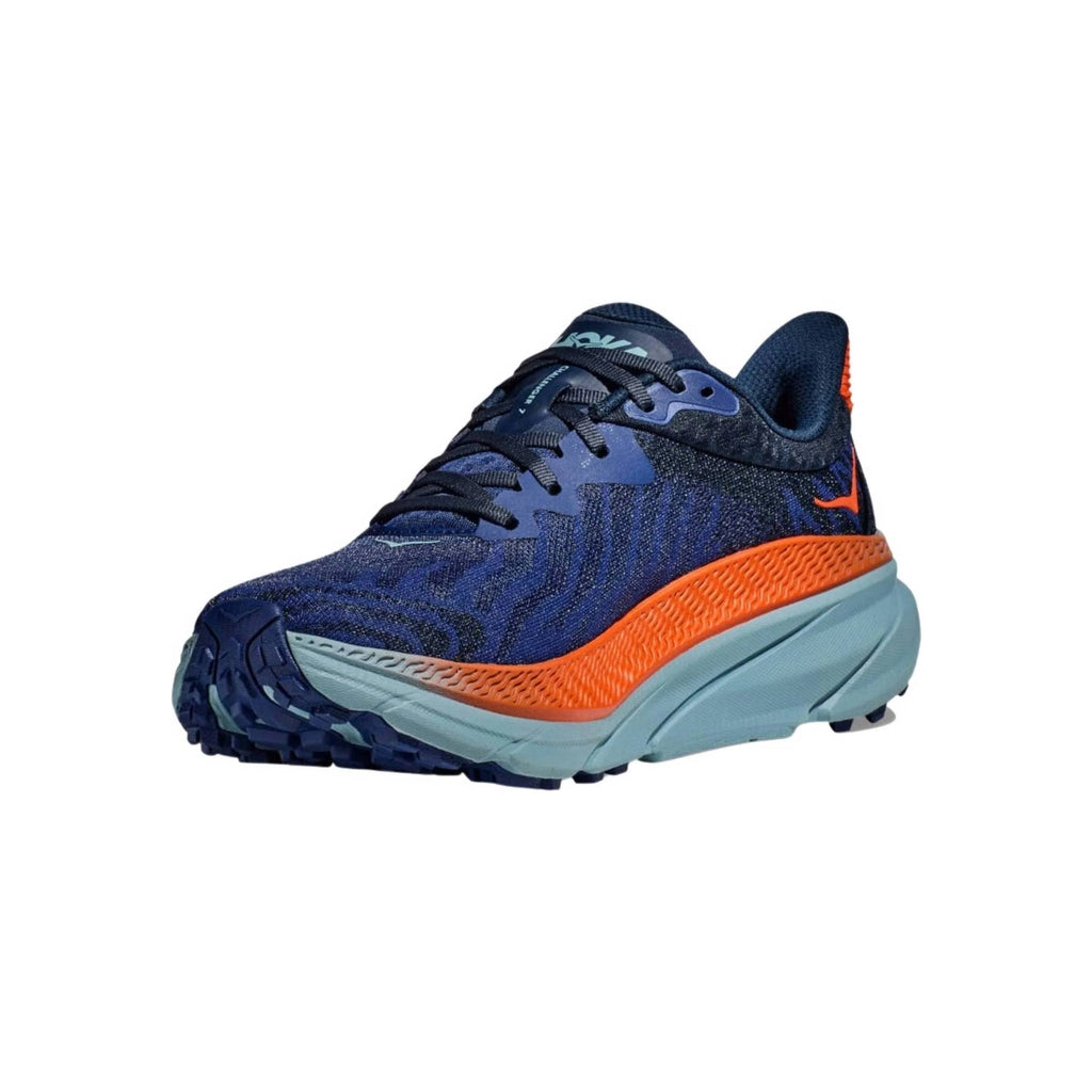 HOKA Men's Challenger 7 - Bellwether Blue/Stone Blue - Lenny's Shoe & Apparel