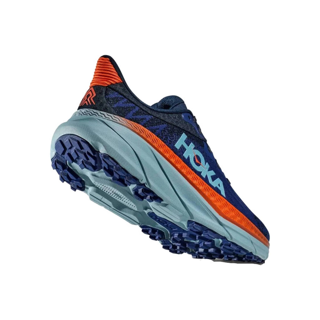 HOKA Men's Challenger 7 - Bellwether Blue/Stone Blue - Lenny's Shoe & Apparel