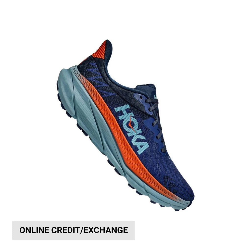 HOKA Men's Challenger 7 - Bellwether Blue/Stone Blue - Lenny's Shoe & Apparel