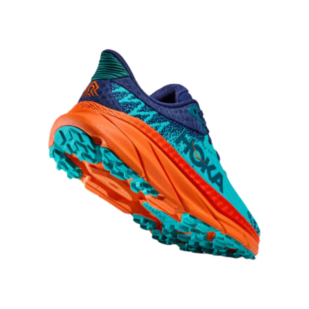 HOKA Men's Challenger 7 - Ceramic/Vibrant Orange - Lenny's Shoe & Apparel