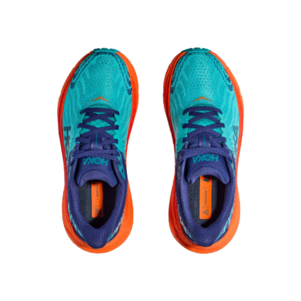HOKA Men's Challenger 7 - Ceramic/Vibrant Orange - Lenny's Shoe & Apparel