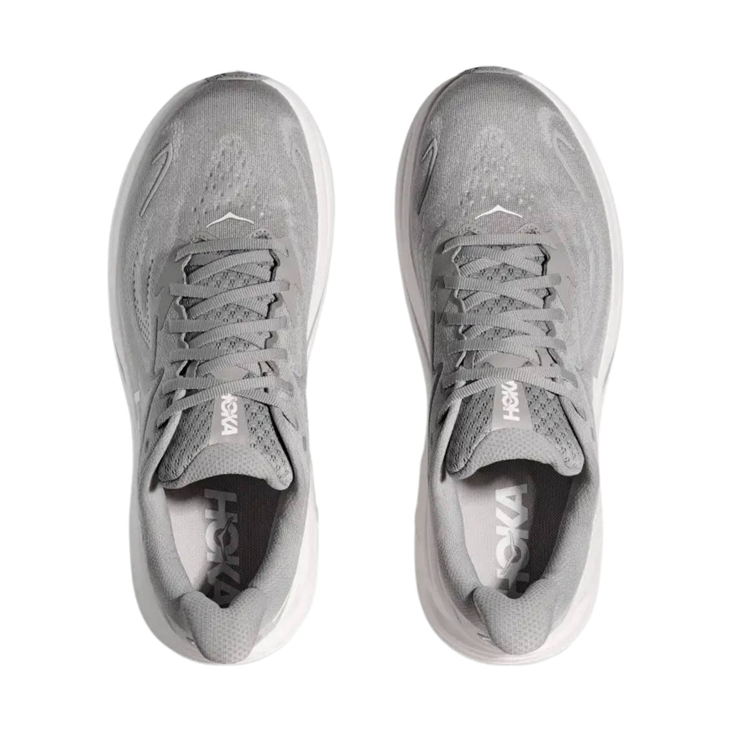 HOKA Men's Clifton 10 Running Shoes - Stellar Grey/Stardust - Lenny's Shoe & Apparel