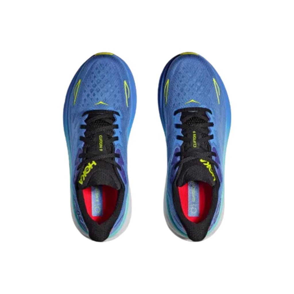 HOKA Men's Clifton 9 - Virtual Blue/ Cerise - Lenny's Shoe & Apparel