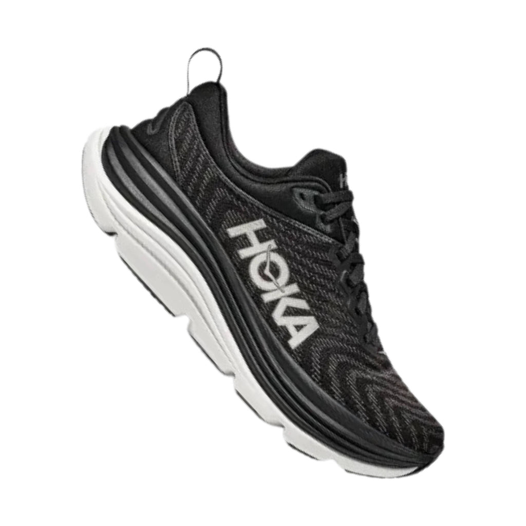 HOKA Men's Gaviota 5 - Black/White - Lenny's Shoe & Apparel