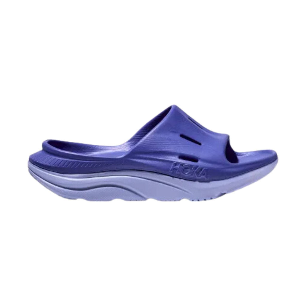 HOKA Ora Recovery Slide 3 - Stellar Blue/Mirage - Lenny's Shoe & Apparel
