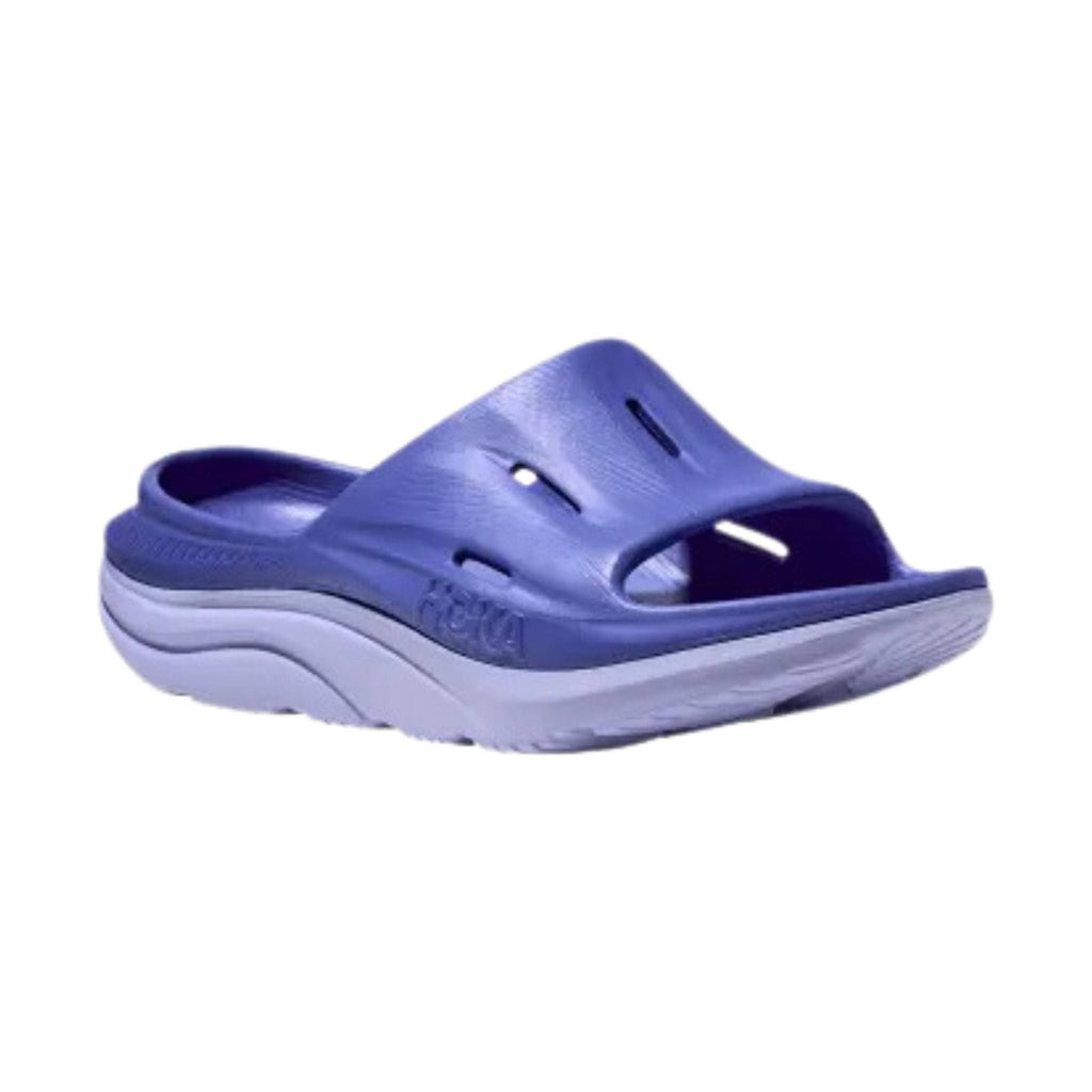 HOKA Ora Recovery Slide 3 - Stellar Blue/Mirage - Lenny's Shoe & Apparel