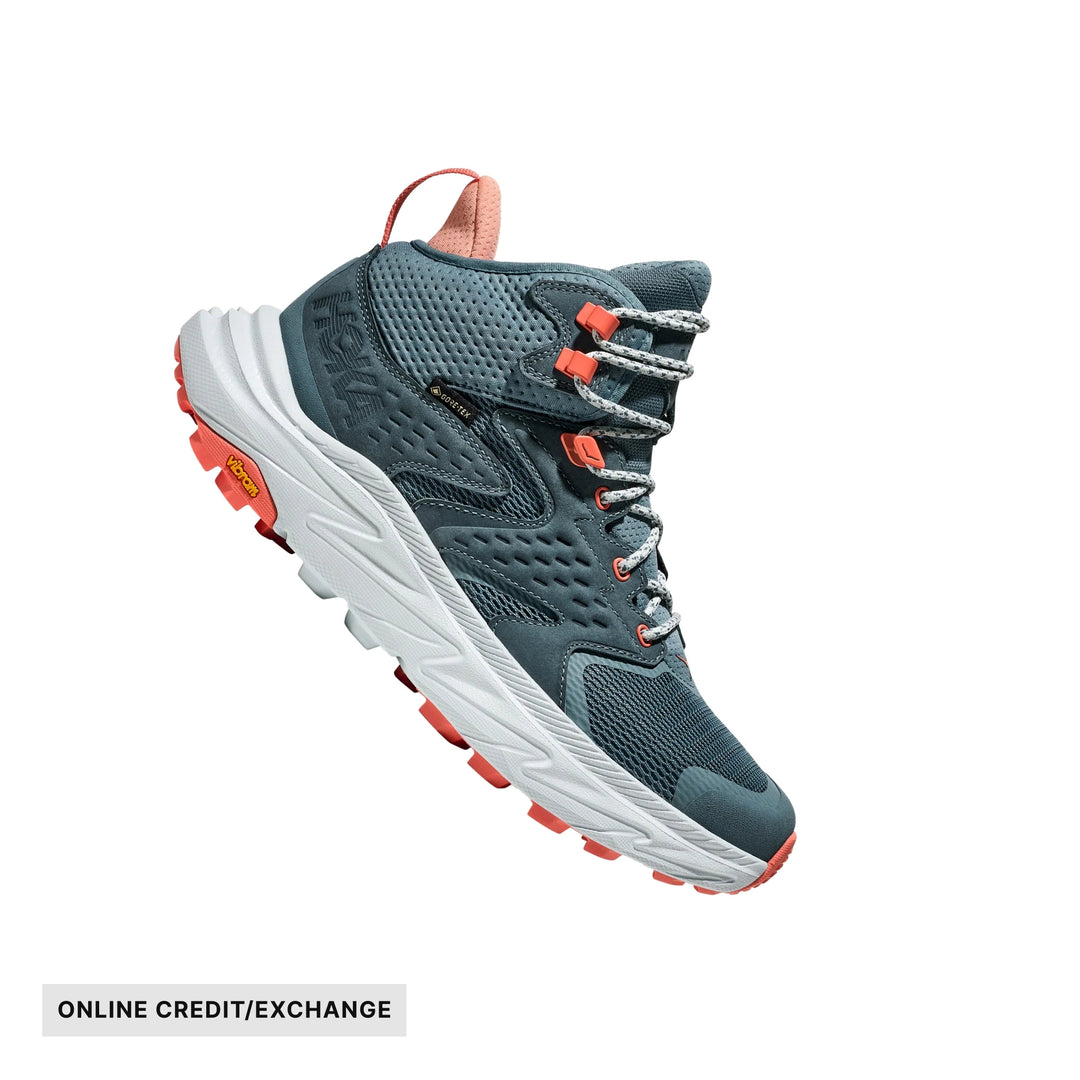 HOKA Women's Anacapa 2 Mid GTX Hiking Shoes - Mountain Fog/Droplet - ONLINE CREDIT/EXCHANGE - Lenny's Shoe & Apparel