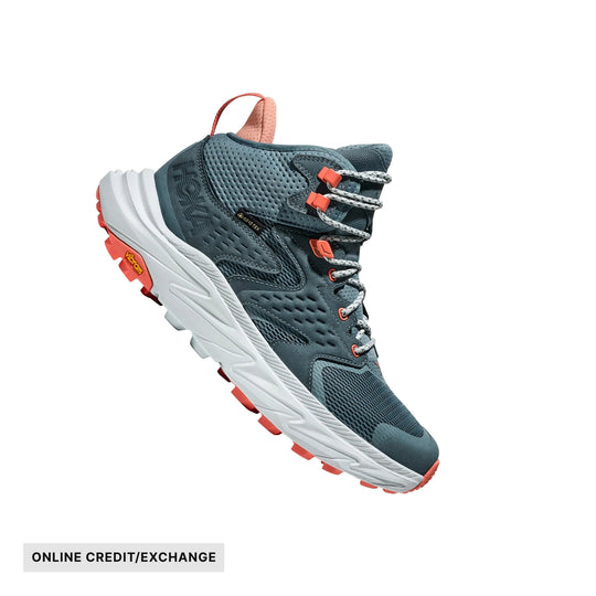 HOKA Women's Anacapa 2 Mid GTX Hiking Shoes - Mountain Fog/Droplet - ONLINE CREDIT/EXCHANGE - Lenny's Shoe & Apparel