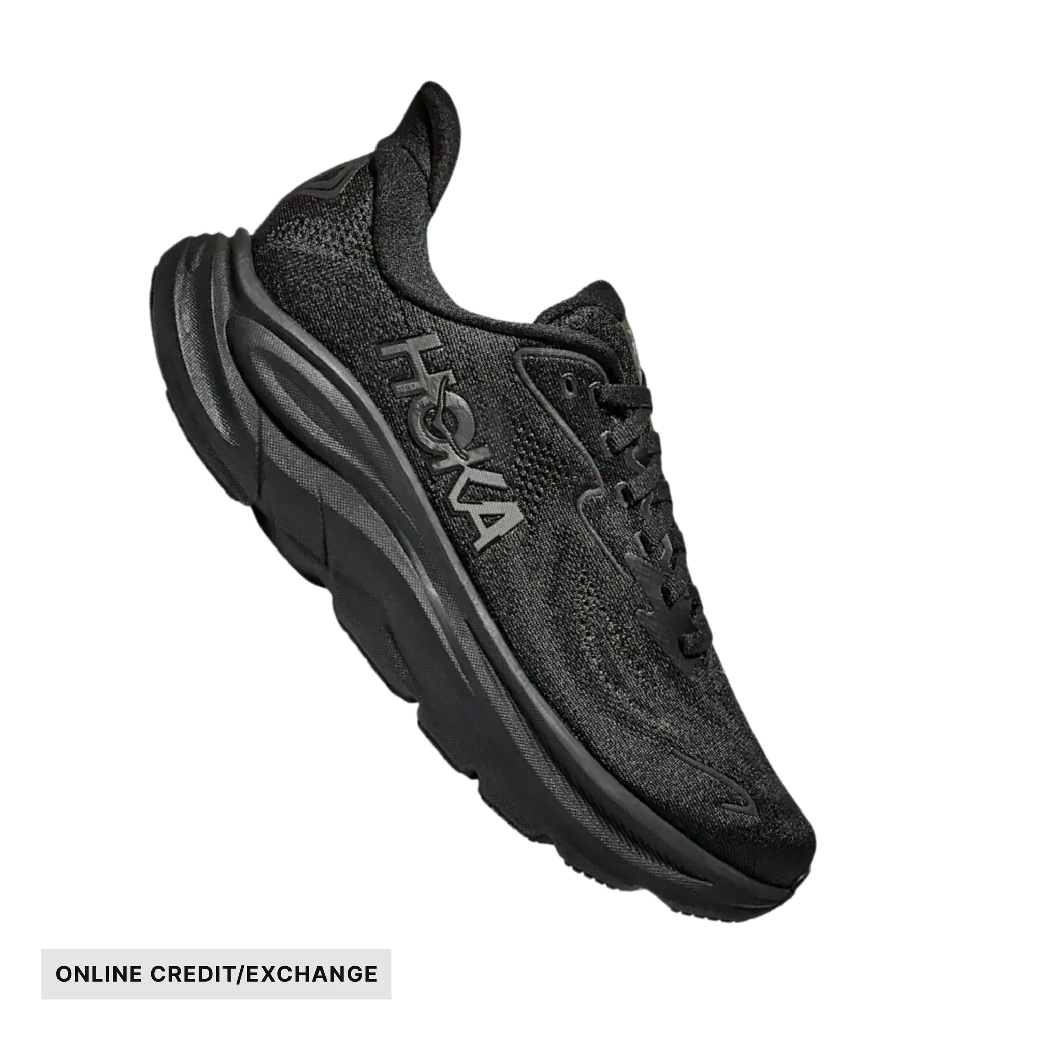 HOKA Women's Clifton 10 Running Shoes - Black/Black – Lenny's Shoe