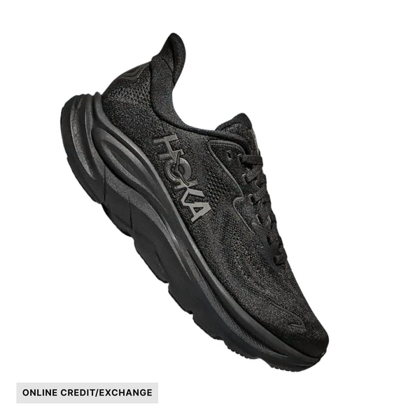 HOKA Women's Clifton 10 Running Shoes - Black/Black – Lenny's Shoe