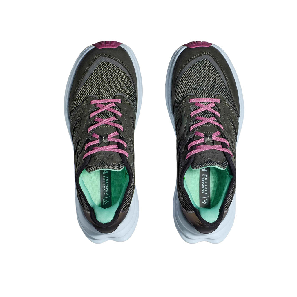 HOKA Women's Anacapa 2 Freedom Hiking Shoes - Outer Orbit / Overcast - Lenny's Shoe & Apparel