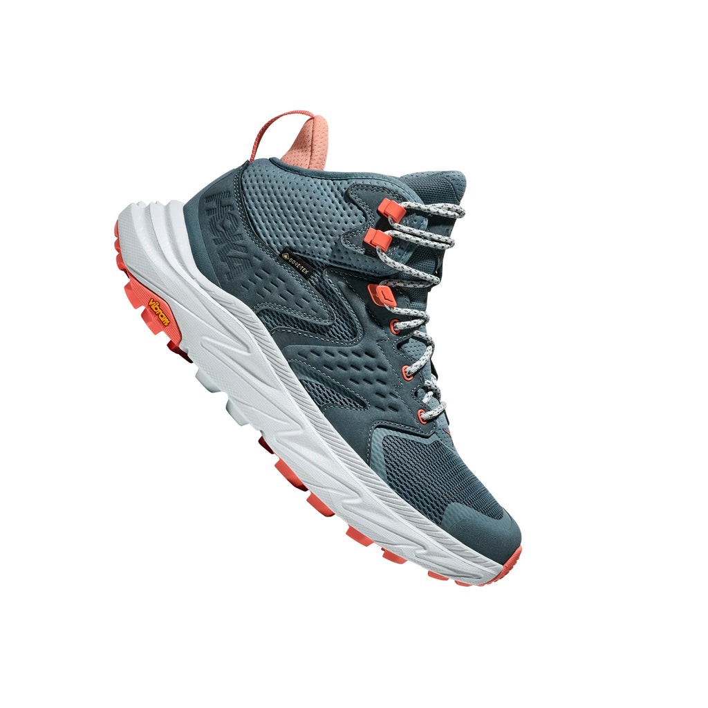 HOKA Women's Anacapa 2 Mid GTX Hiking Shoes - Mountain Fog/Droplet - Lenny's Shoe & Apparel