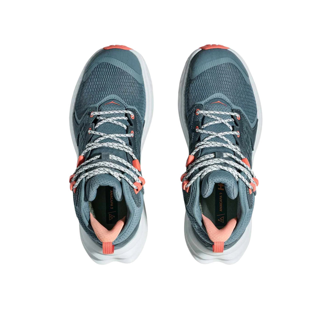 HOKA Women's Anacapa 2 Mid GTX Hiking Shoes - Mountain Fog/Droplet - Lenny's Shoe & Apparel