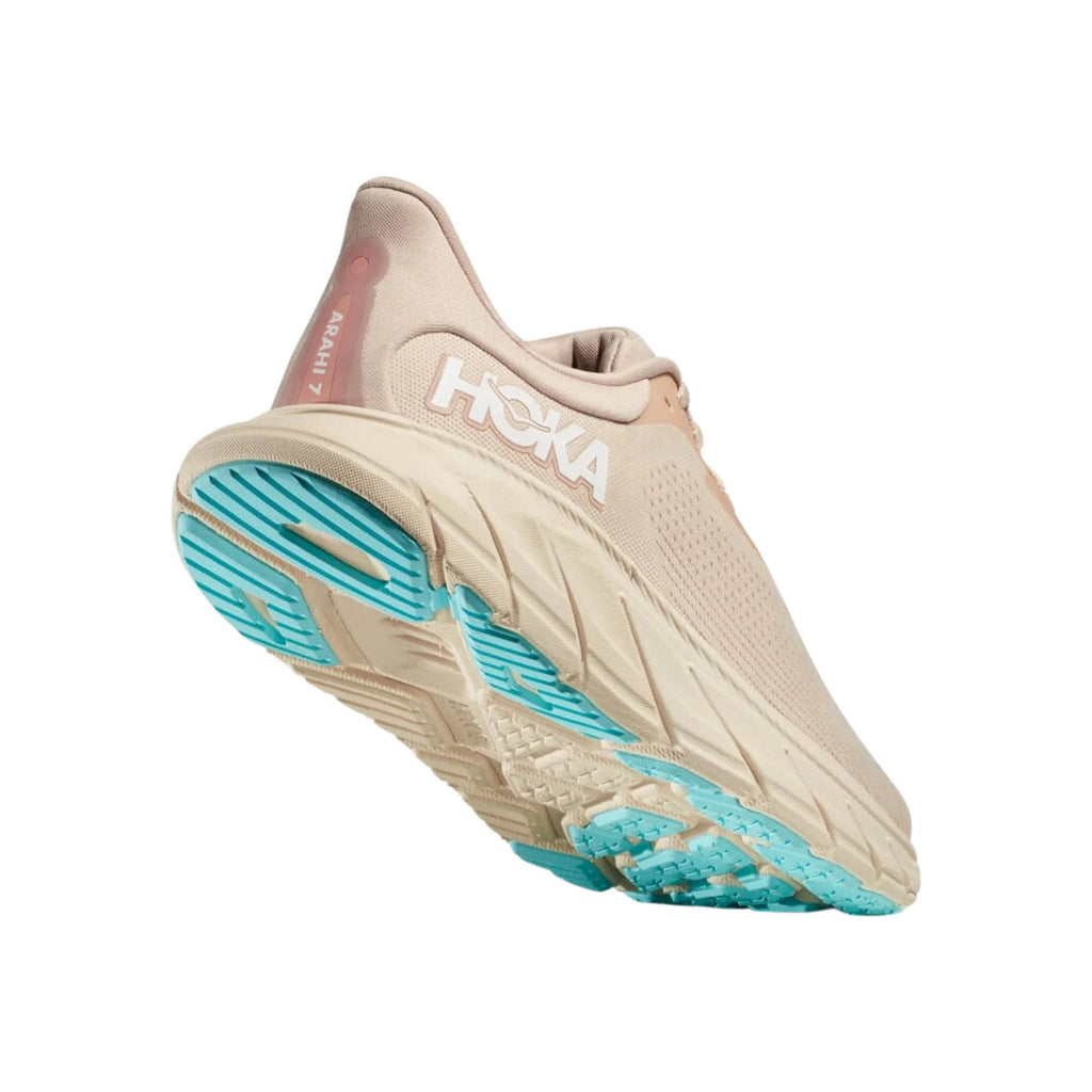 HOKA Women's Arahi 7 - Vanilla/ Cream - Lenny's Shoe & Apparel