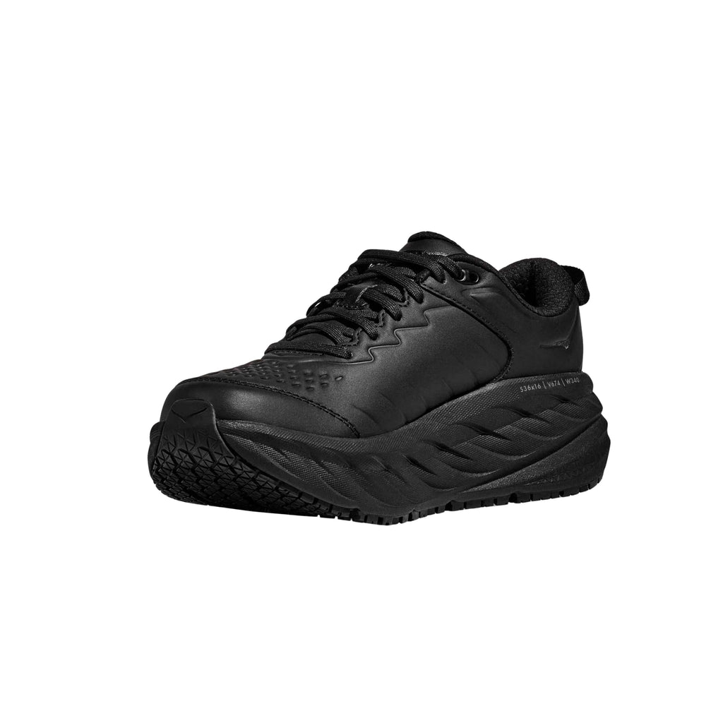 HOKA Women's Bondi SR Shoes - Black - Lenny's Shoe & Apparel