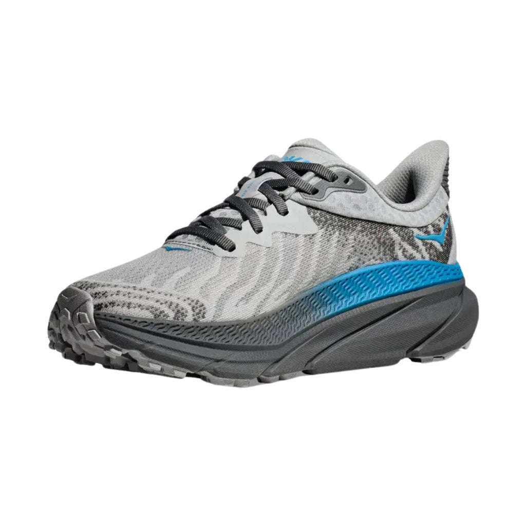 HOKA Women's Challenger 7 Trail Running Shoes - Stardust/Asteroid - Lenny's Shoe & Apparel