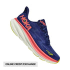 HOKA Women's Clifton 9 - Evening Sky/Coral - Lenny's Shoe & Apparel