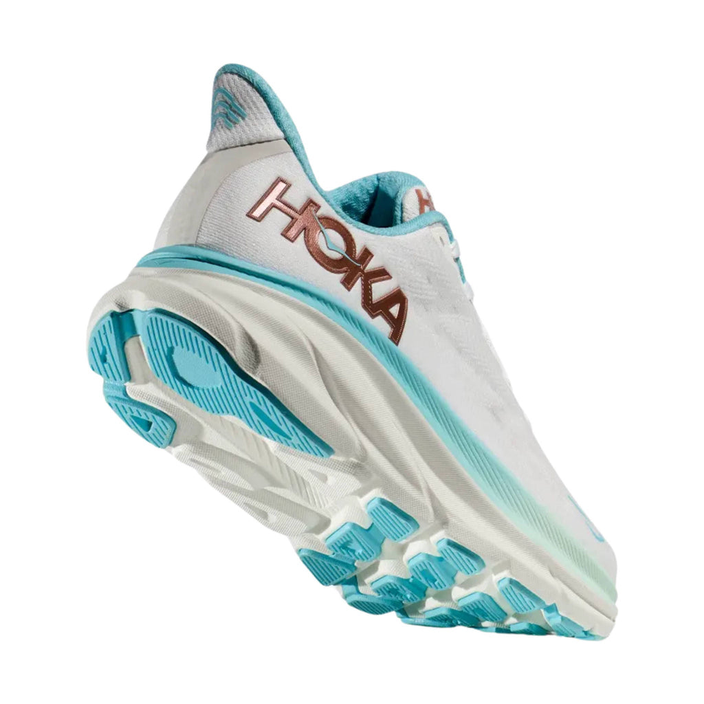 HOKA Women's Clifton 9 - Frost/Rose Gold - Lenny's Shoe & Apparel