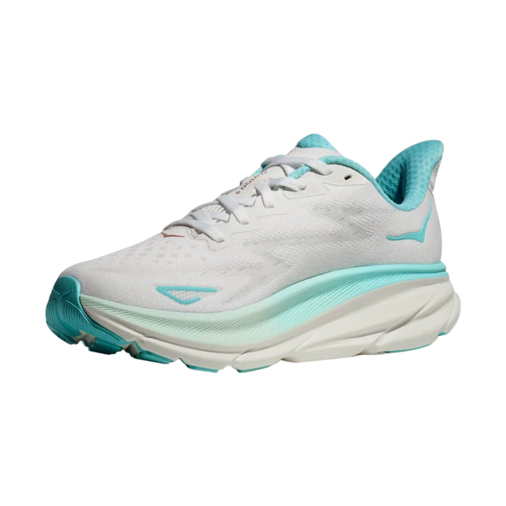 HOKA Women's Clifton 9 - Frost/Rose Gold - Lenny's Shoe & Apparel