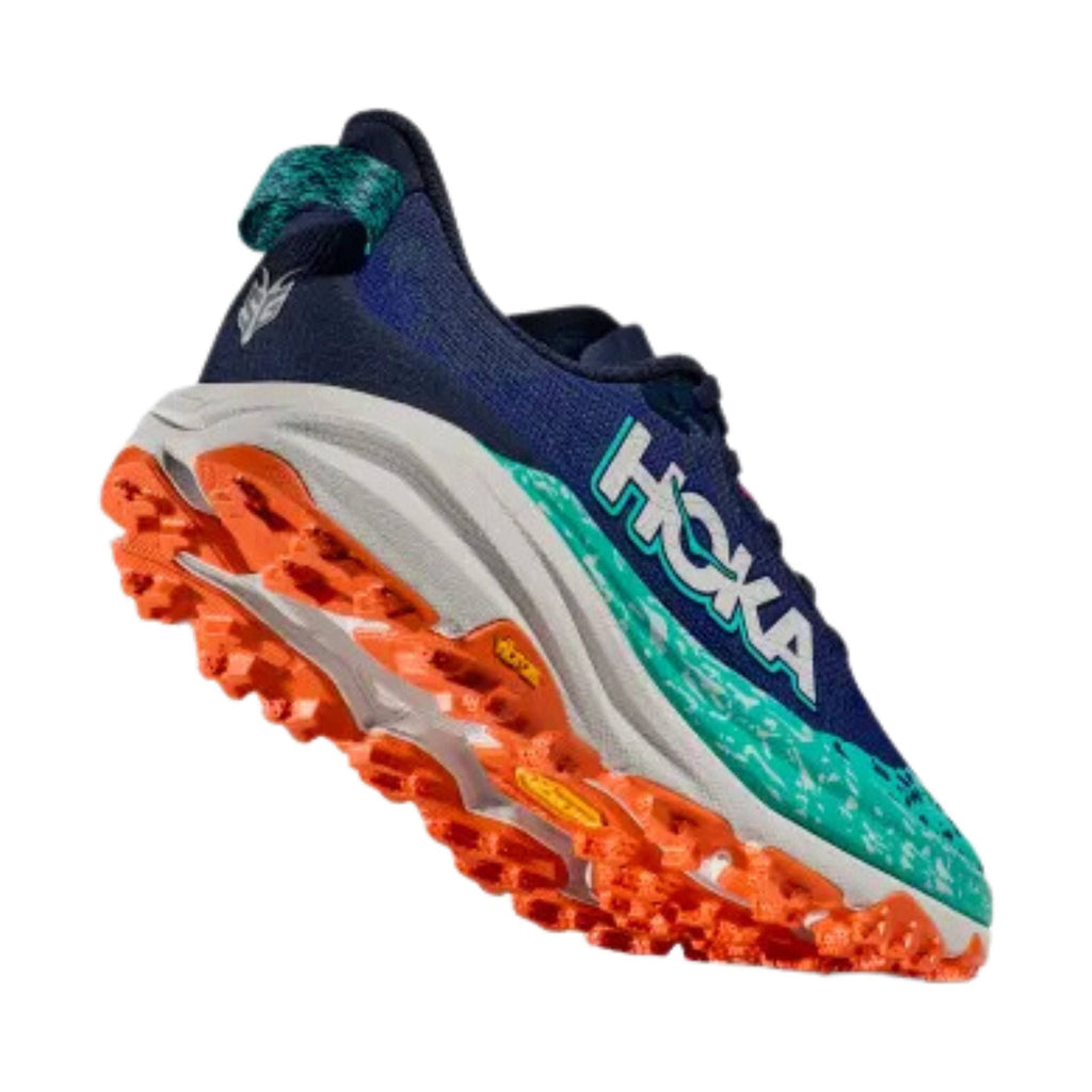 HOKA Women's Speedgoat 6 Trail Running Shoes - Midnight/Meteor - Lenny's Shoe & Apparel