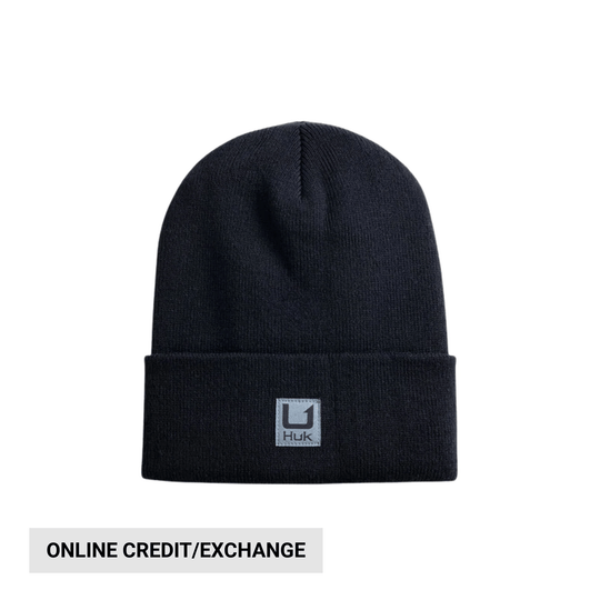 Huk Beanie - Black - Lenny's Shoe & Apparel