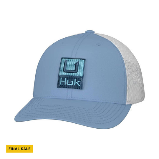 Huk'd Up Trucker Cap - Crystal Blue - FINAL SALE - Lenny's Shoe & Apparel