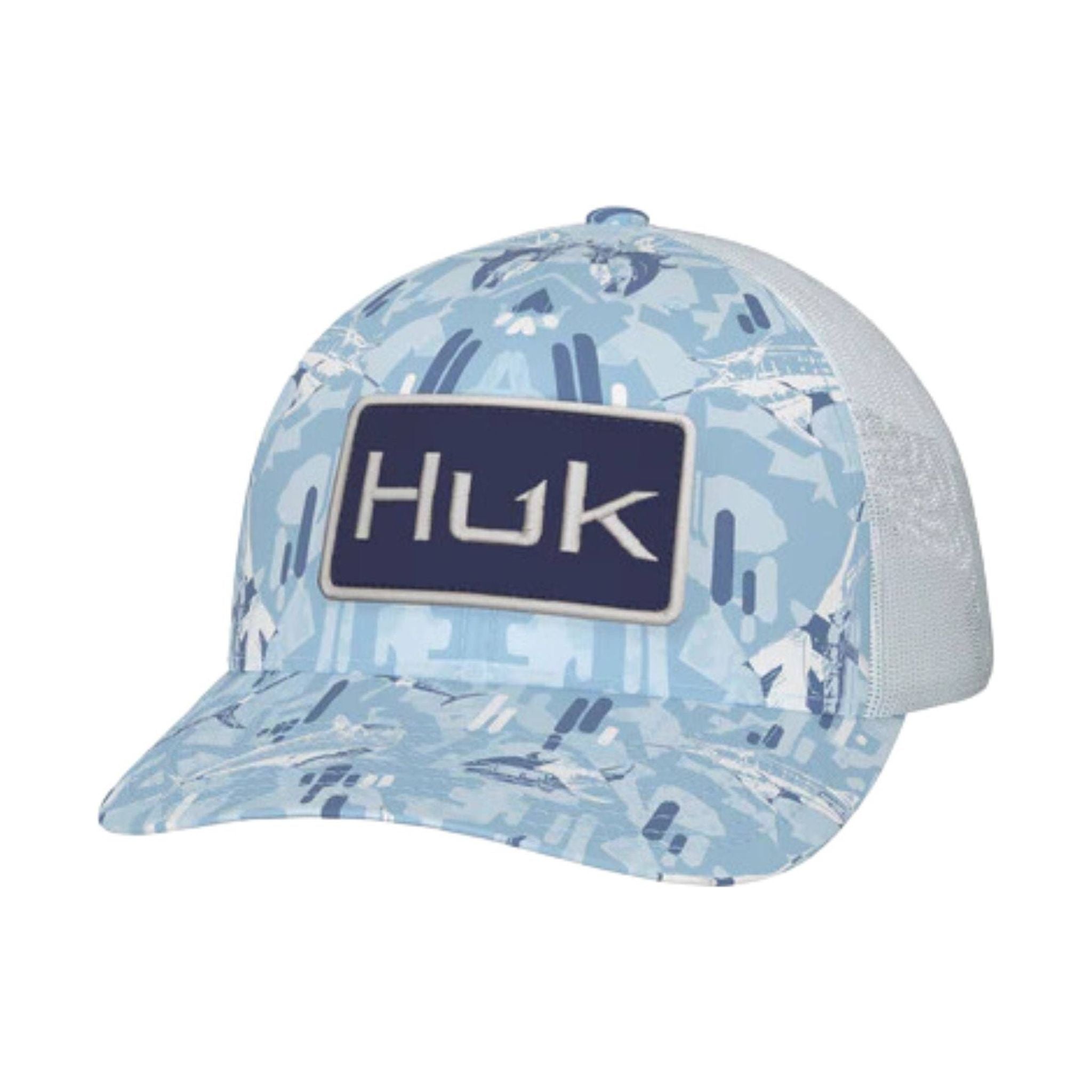 Huk KC Apex Vert Trucker Hat Ice Water – Lenny's Shoe Apparel