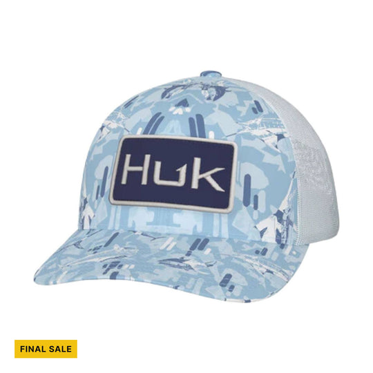 Huk KC Apex Vert Trucker Hat - Ice Water - FINAL SALE - Lenny's Shoe & Apparel