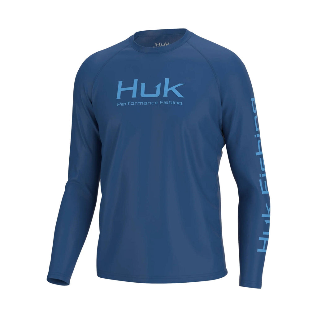 Huk Men's Pursuit Performance Shirt - Set Sail - Lenny's Shoe & Apparel