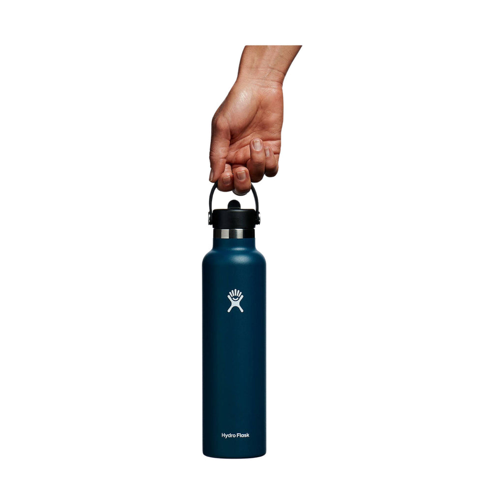 Hydro Flask 24 oz Standard With Flex Straw Cap - Indigo - Lenny's Shoe & Apparel