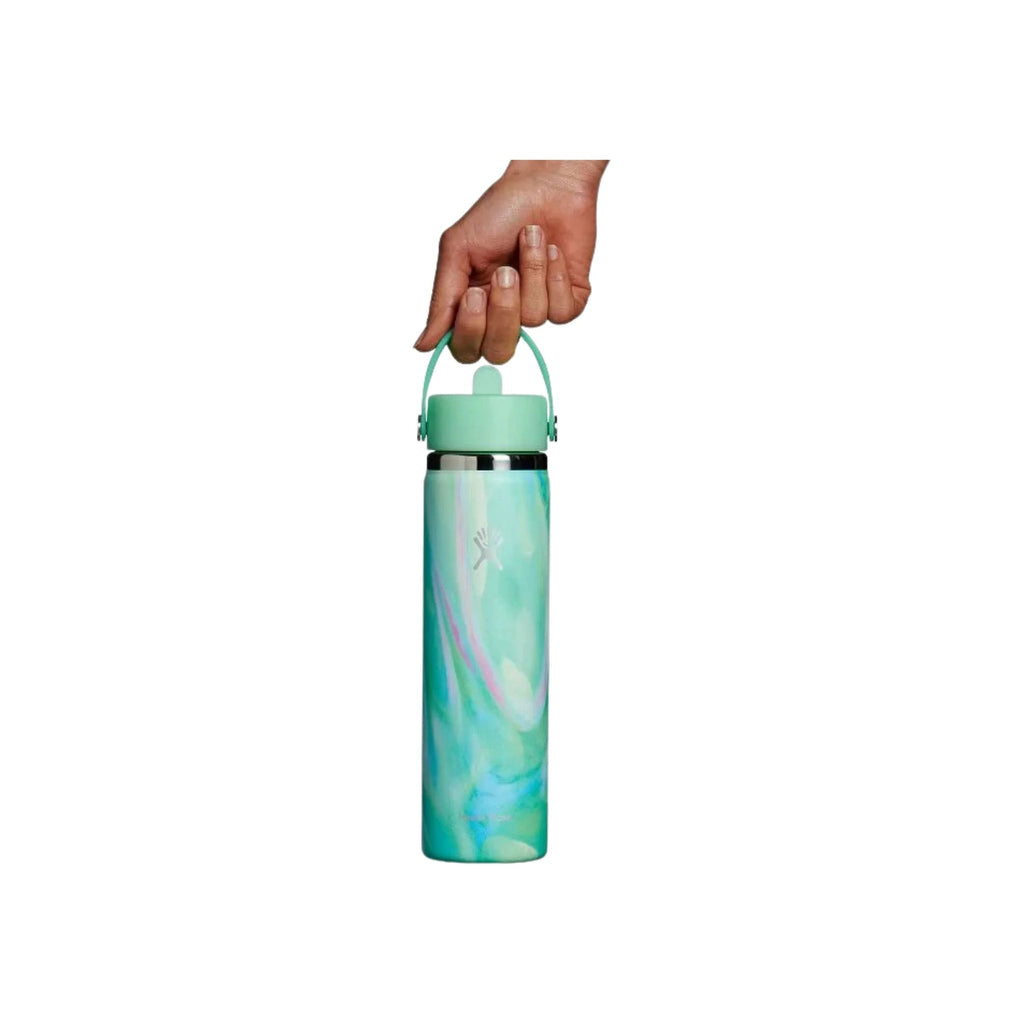 Hydro Flask 24 oz Wide Mouth With Flex Straw Cap - Jelly Green (Limited Edition) - Lenny's Shoe & Apparel