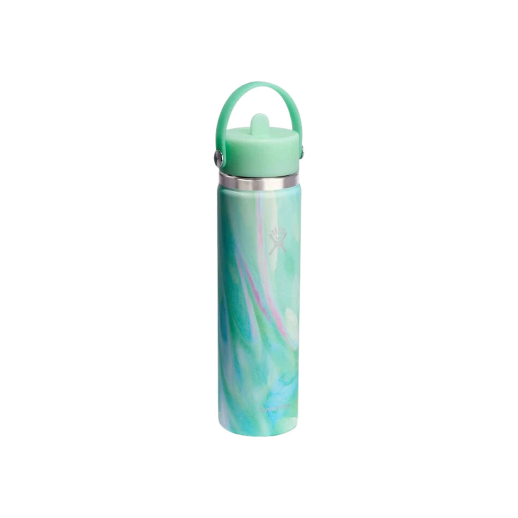 Hydro Flask 24 oz Wide Mouth With Flex Straw Cap - Jelly Green (Limited Edition) - Lenny's Shoe & Apparel
