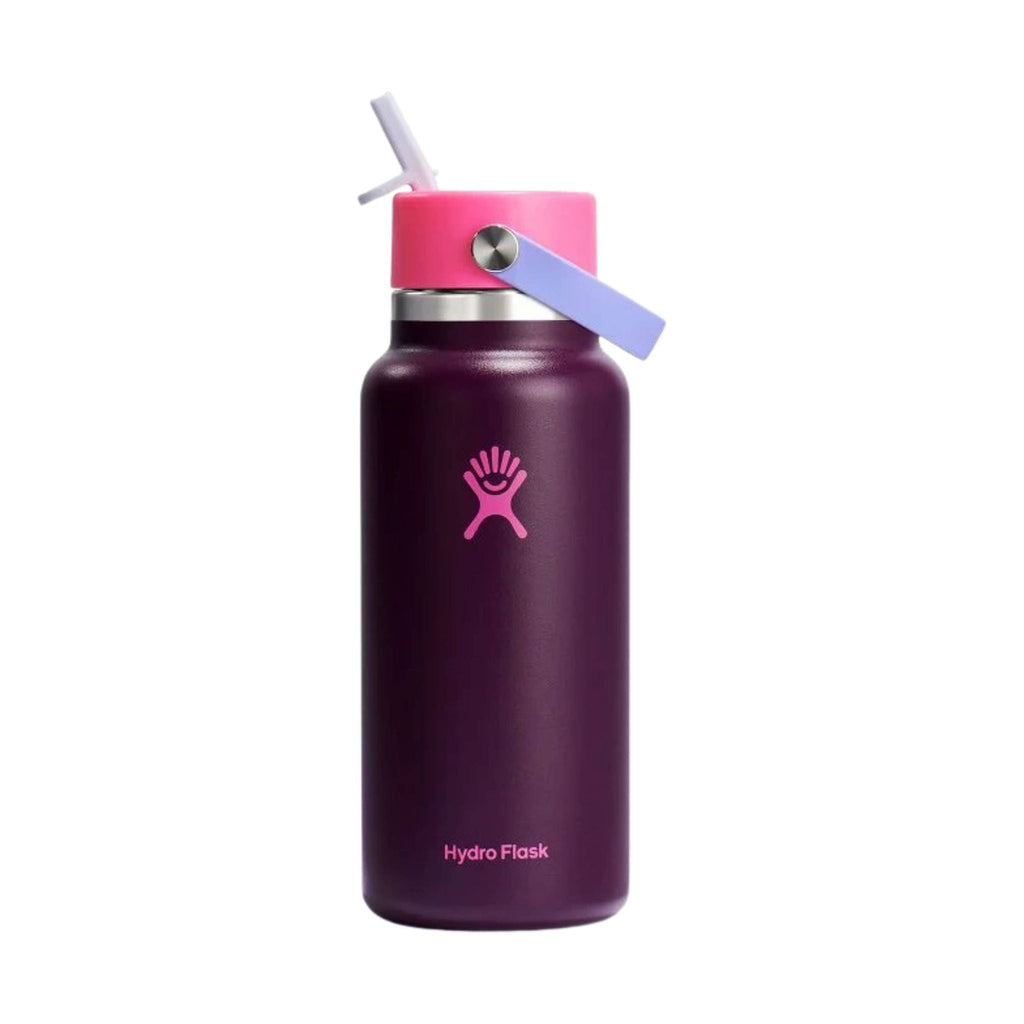 Hydro Flask 32 oz Wide Mouth With Flex Straw Cap - Sugarplum (Limited Edition) - Lenny's Shoe & Apparel