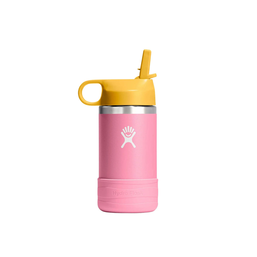 Hydro Flask Kids' 12 OZ Wide Mouth With Straw Cap - Dahlia - Lenny's Shoe & Apparel