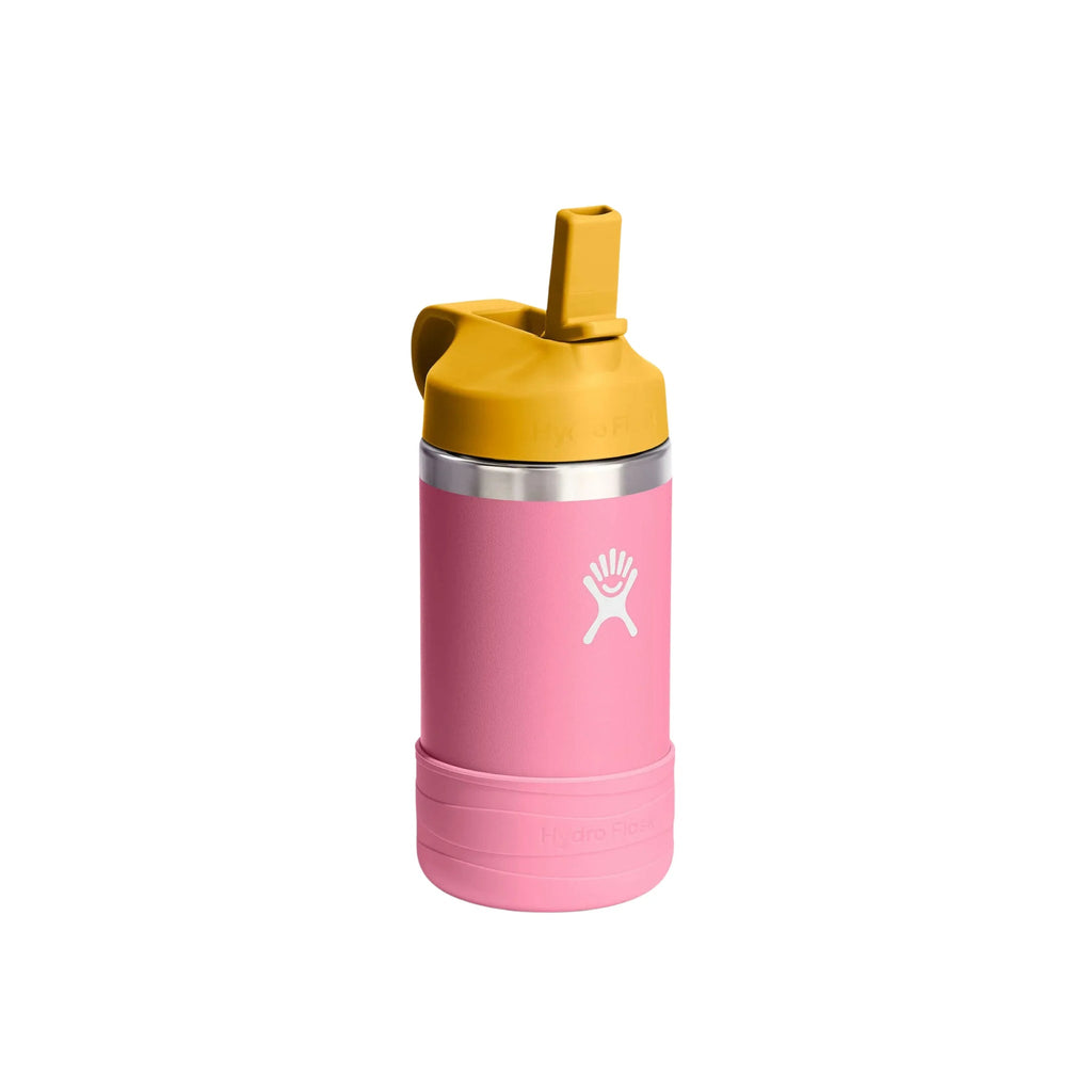 Hydro Flask Kids' 12 OZ Wide Mouth With Straw Cap - Dahlia - Lenny's Shoe & Apparel