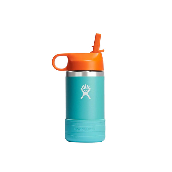 Hydro Flask Kids' 12 OZ Wide Mouth With Straw Cap - Seaspray
