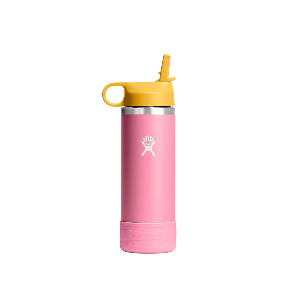 Hydro Flask Kids' 18 OZ Wide Mouth With Straw Cap - Dahlia - Lenny's Shoe & Apparel
