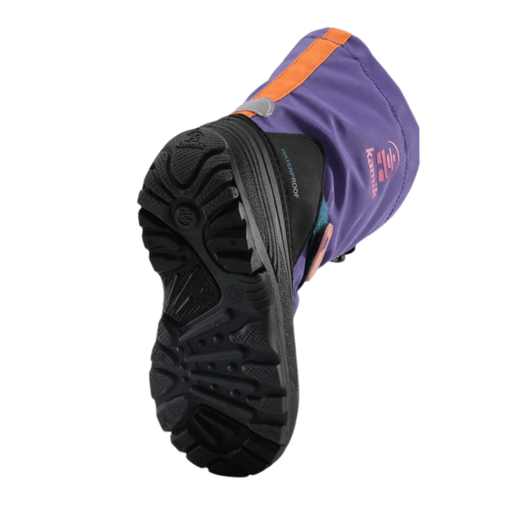 Kamik Kids' Waterbug 5 Winter Boots - Purple Print - Lenny's Shoe & Apparel