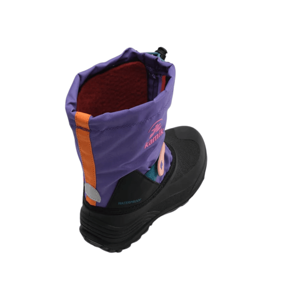 Kamik Kids' Waterbug 5 Winter Boots - Purple Print - Lenny's Shoe & Apparel