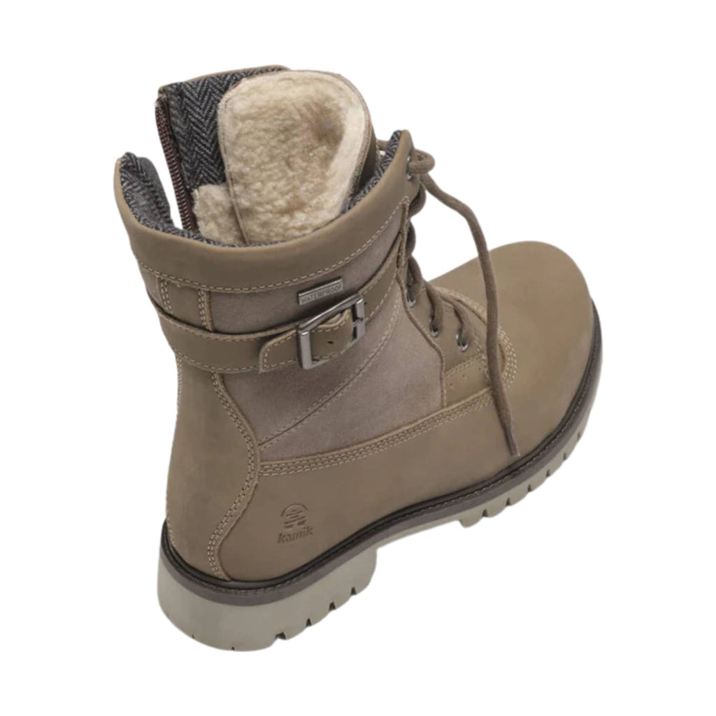 Kamik Women's Rogue Mid Wide Winter Boots - Fossil FINAL SALE - Lenny's Shoe & Apparel