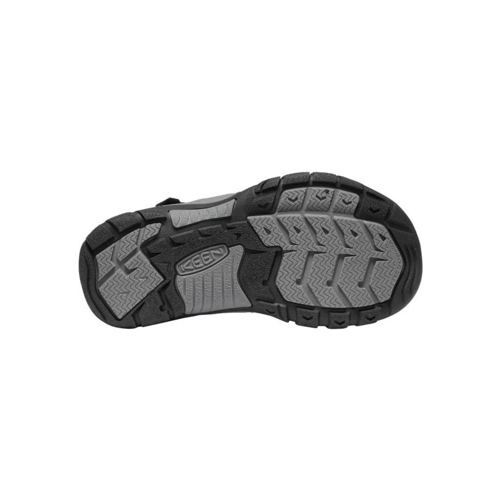 KEEN Big Kids' Newport H2 - Black/Keen Yellow - Lenny's Shoe & Apparel