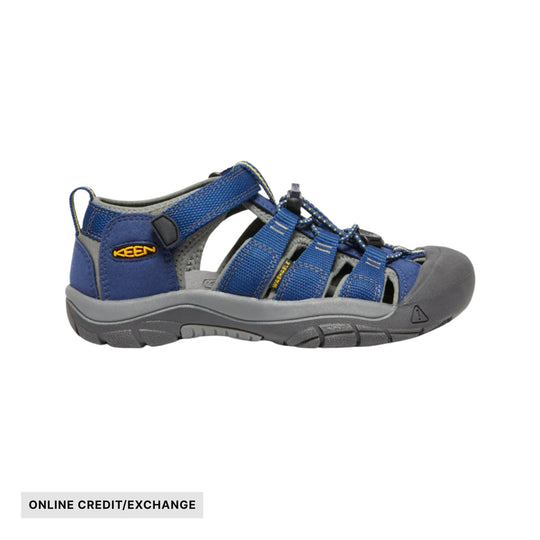 KEEN Big Kids' Newport H2 Sandals - Blue Depths/Gargoyle - ONLINE CREDIT/EXCHANGE - Lenny's Shoe & Apparel